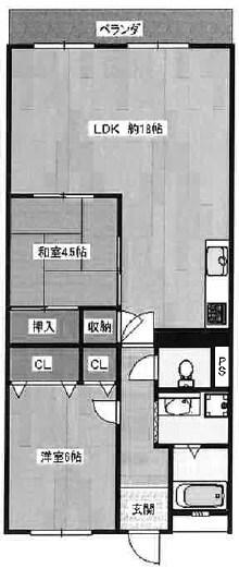 エクセル舞子 間取り図画像