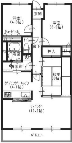夙川レッチオ・レジデンツァ 間取り図画像