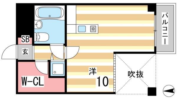 ホープ芦屋 間取り図画像