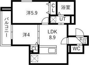 ルアナテラス38 間取り図画像