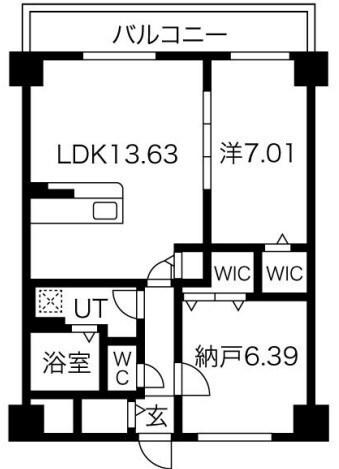 GROOVE上甲子園 間取り図画像