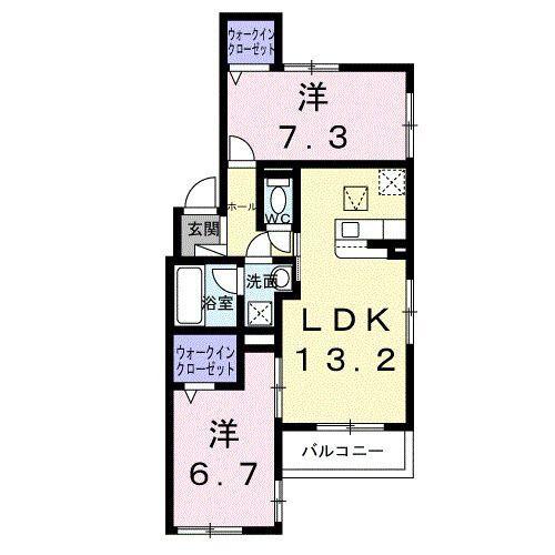 ｃｅｒｎｅ西宮 間取り図画像