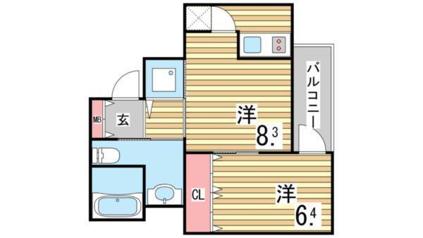 REGINA 間取り図画像