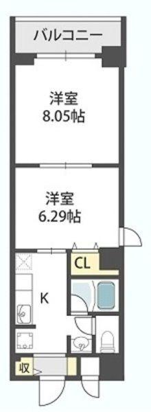 エクセランス西宮 間取り図画像