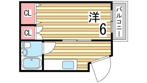 アーバン東須磨 間取り図画像