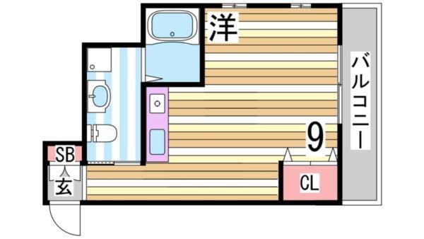 cecil　court 間取り図画像