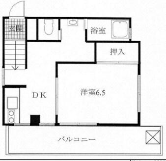 お福ビル（405） 間取り図画像