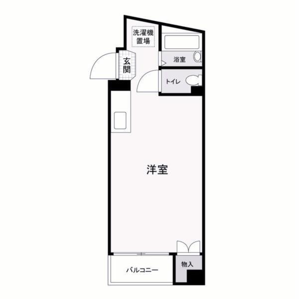 リバティー板宿 間取り図画像