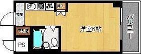 スカイコート姫路 間取り図画像