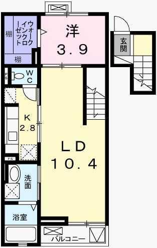 フィレール　デュ　トラジャVII 間取り図画像