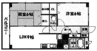 エランドール（207） 間取り図画像