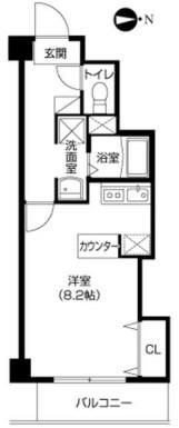 ラ・フォンテ甲東園 間取り図画像