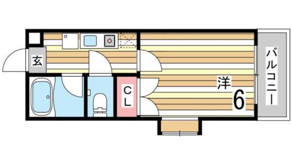 アルファコート 間取り図画像