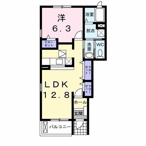 ラッフィナート・カーサ壱番館 間取り図画像