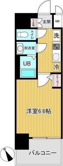 ソルテラスKOBE湊町 間取り図画像