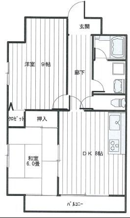 カーサ御影山手 間取り図画像