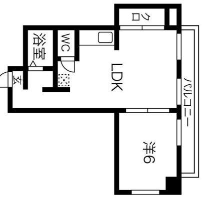 第二永光マンション 間取り図画像