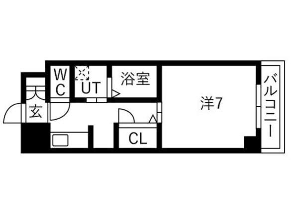 パンプキンC 間取り図画像