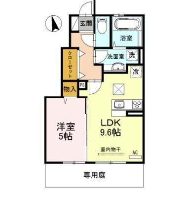 ラ・ルーチェ807 A棟 間取り図画像