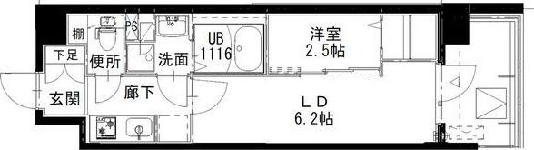アルティザ姫路 間取り図画像