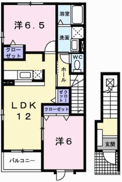 アウローラ 間取り図画像