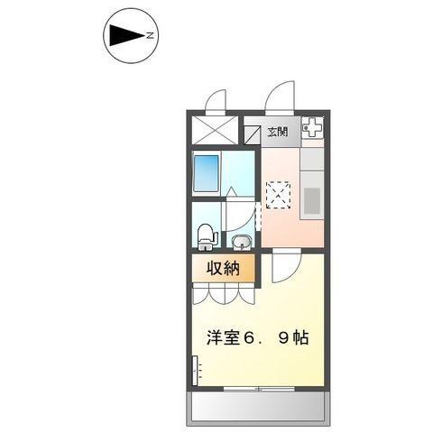 ヴィレッジ熊見 間取り図画像