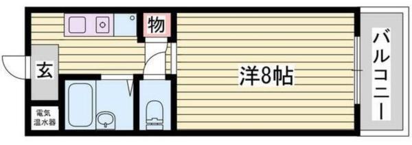 オークヒルズ苫編 間取り図画像