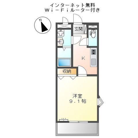 グランディー 間取り図画像