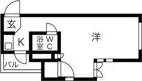 ルーミハイツ 間取り図画像