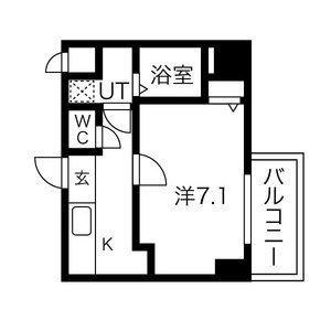 プレジール灘 間取り図画像