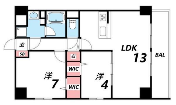 フランディル・オーラ五軒邸 間取り図画像
