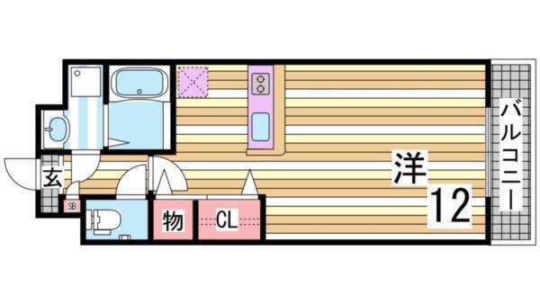 シエルオカモト 間取り図画像