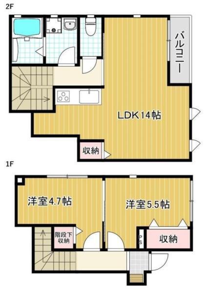 セレッソバージェ 間取り図画像