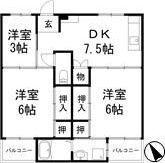 ヴィラナリー夢前 間取り図画像