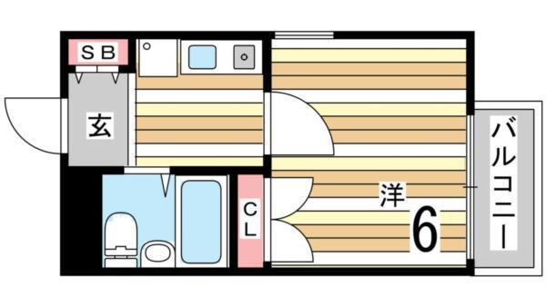 神戸リブプレイス深江南 間取り図画像