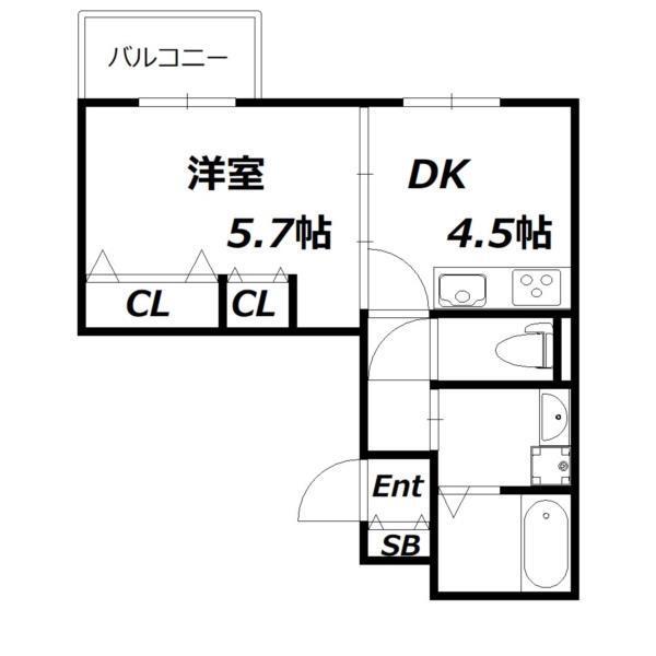 LIBERTA御影 間取り図画像