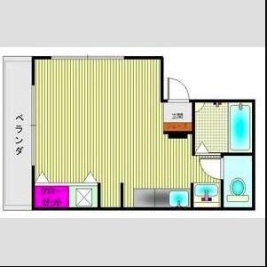 アンソレイユ 間取り図画像