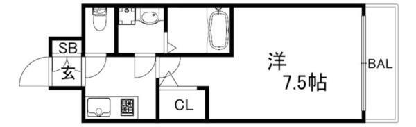 ソルテラスKOBE 間取り図画像