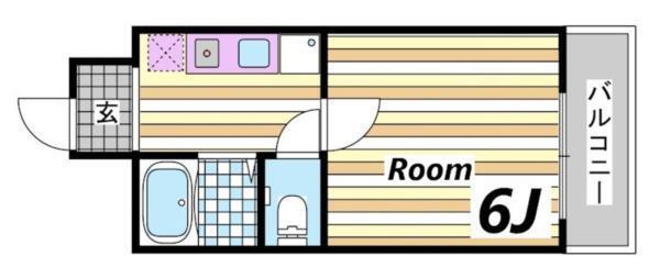 シティコート二宮 間取り図画像