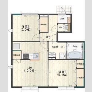 シェーン　メーア 間取り図画像