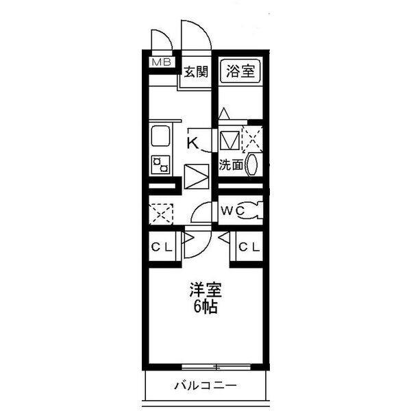 MONASO甲子園口 間取り図画像