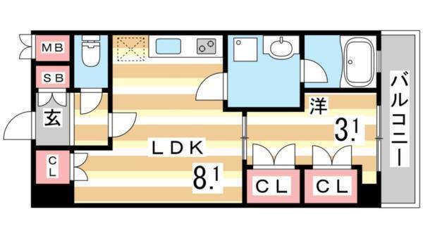 アバンダントハウス 間取り図画像