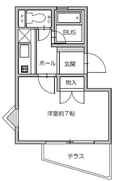 ノースコート 間取り図画像