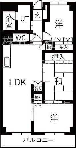 ルノン大森・ドゥ 間取り図画像