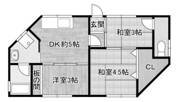 Cozy板宿 間取り図画像