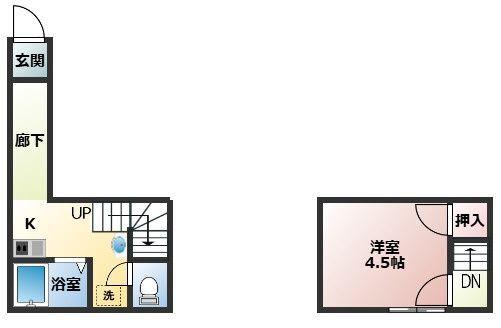 舞子台ハイツ 間取り図画像