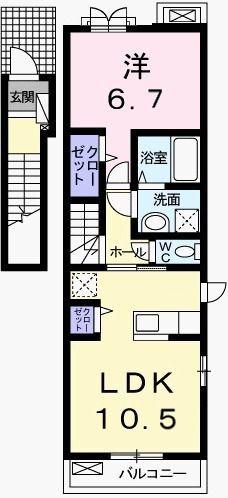 スーリヤ 間取り図画像