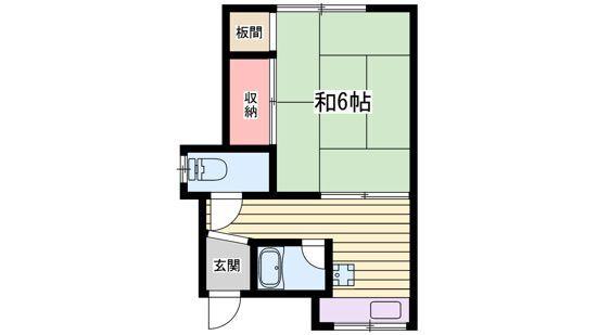 ペディコート姫路神子岡前 間取り図画像