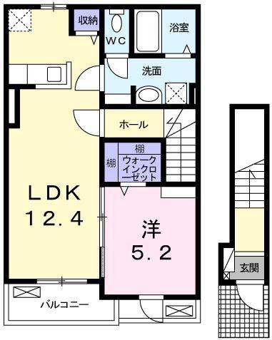 カーサ・ヴィラジオII 間取り図画像