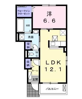 サングレイスB 間取り図画像
